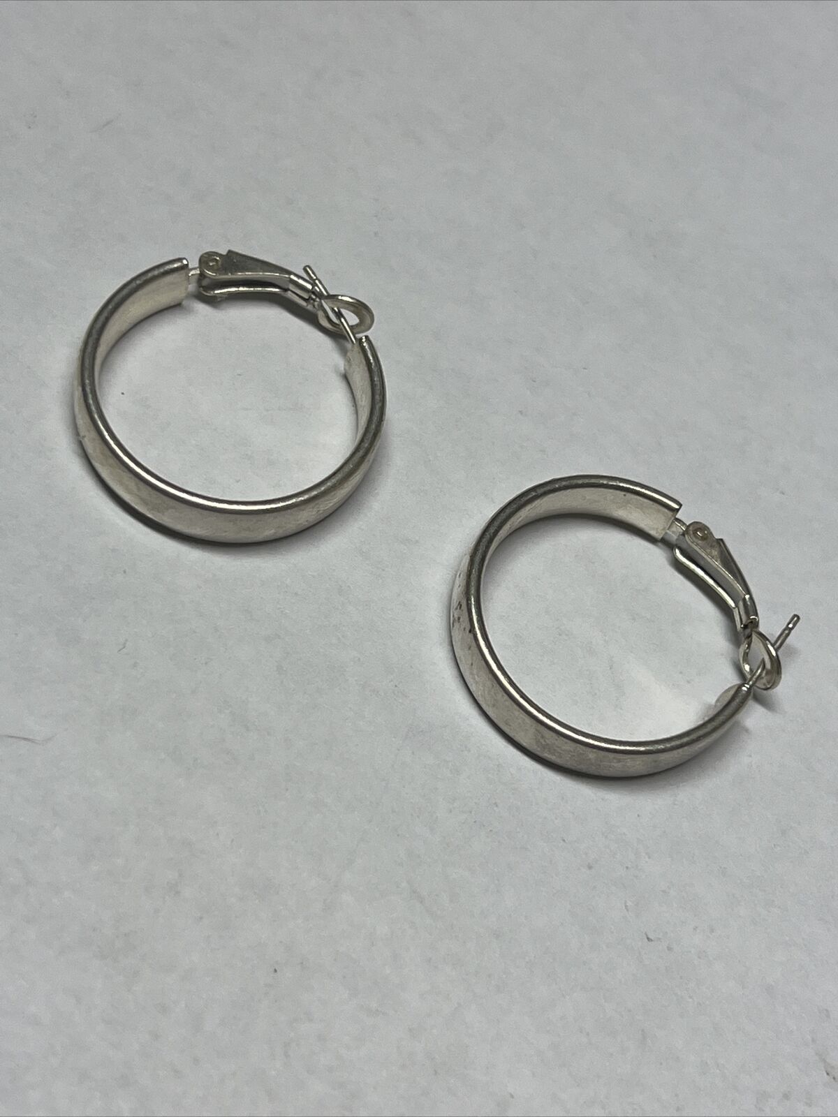 JCM Sterling Silver 925 Hoop Earrings - image 2