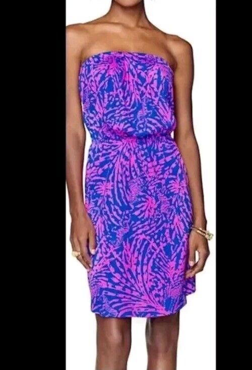 Lilly Pulitzer Windsor Dress Rolling in the Grass… - image 1