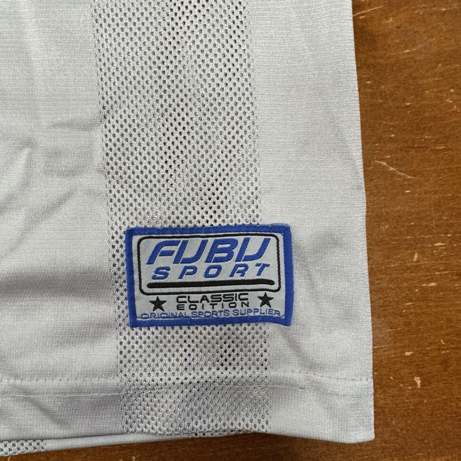 Vintage FUBU Jersey Mens 2XL Silver Sport 05 Foot… - image 5