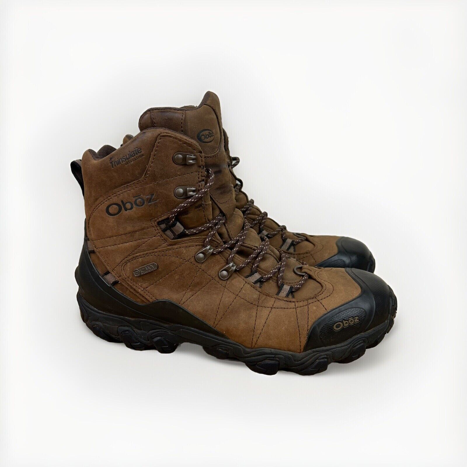 Oboz Bridger 8" Hiking Boots Mens Size 11 Insulat… - image 1