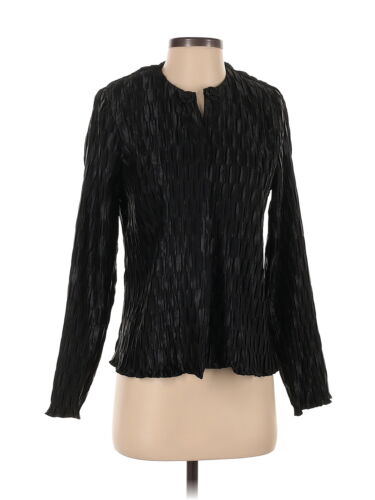 Cachet Women Black Long Sleeve Blouse 8