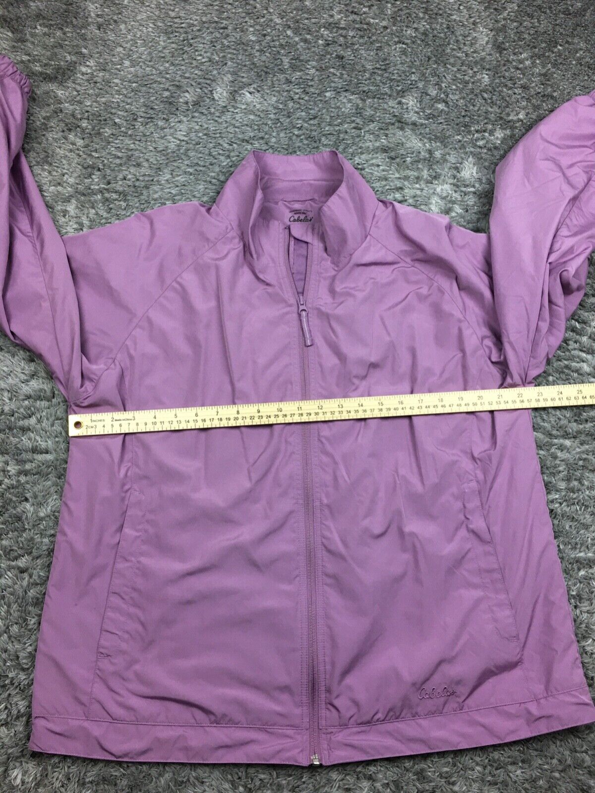 Cabelas Full Zip Jacket Womens Size XL Purple Rai… - image 10