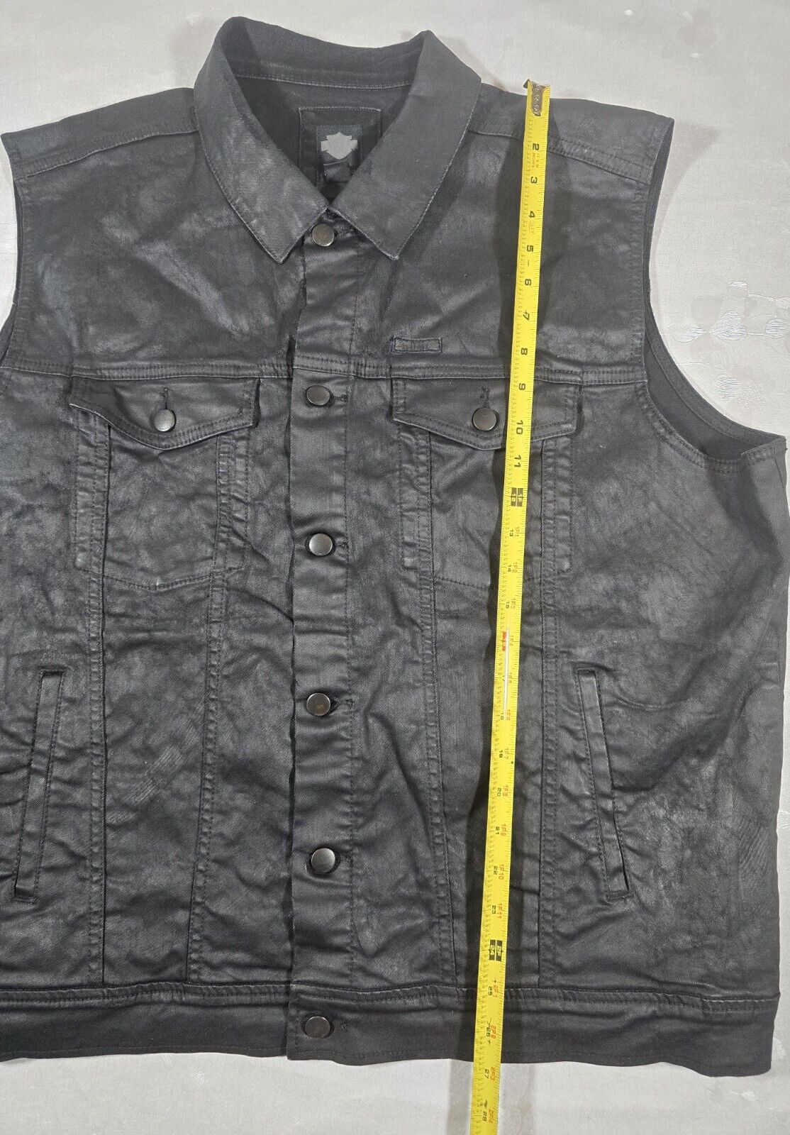 Harley Davidson HDMC Genuine Motorcycles Vest Men… - image 11