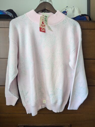 Vintage European Collection Sweater Deadstock 198… - image 1