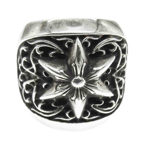 Chrome Hearts CLSSC Oval Star Classic Ring Silver… - image 1