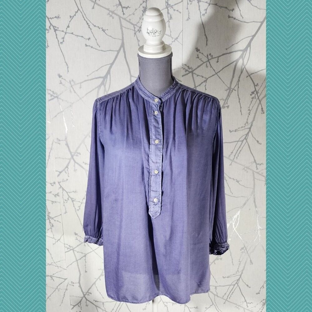 Wilfred Free Purple Modal Loose Fit Flowy Popover… - image 1