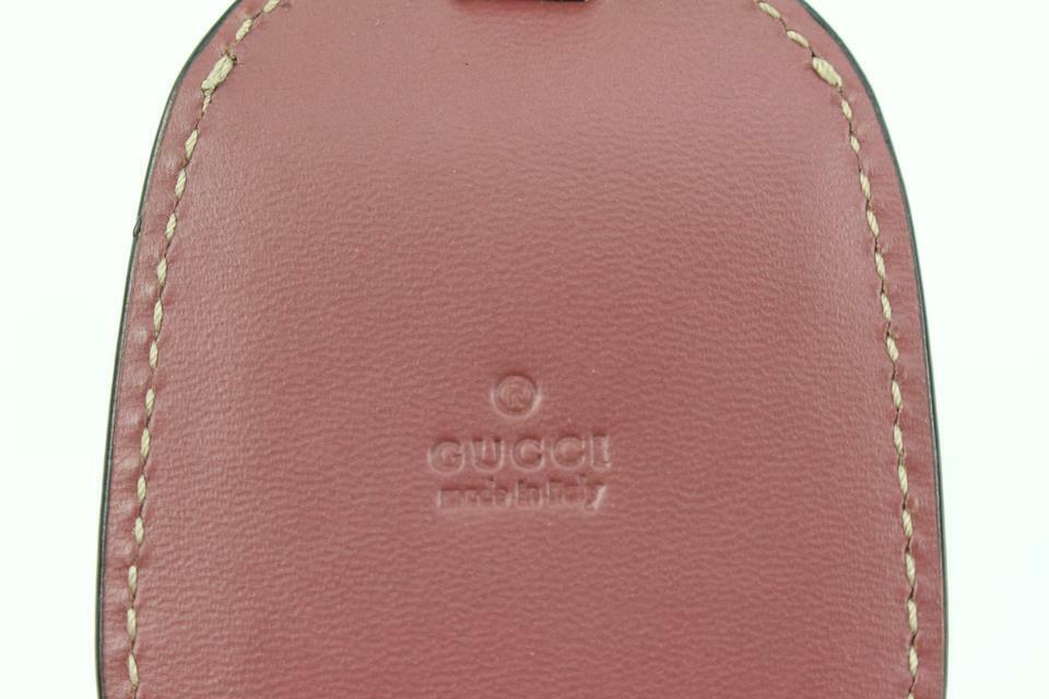 Gucci Mauve Clochette Luggage Tag from Reversible… - image 3