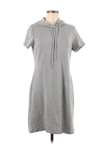 Calvin Klein Women Gray Casual Dress M - image 1