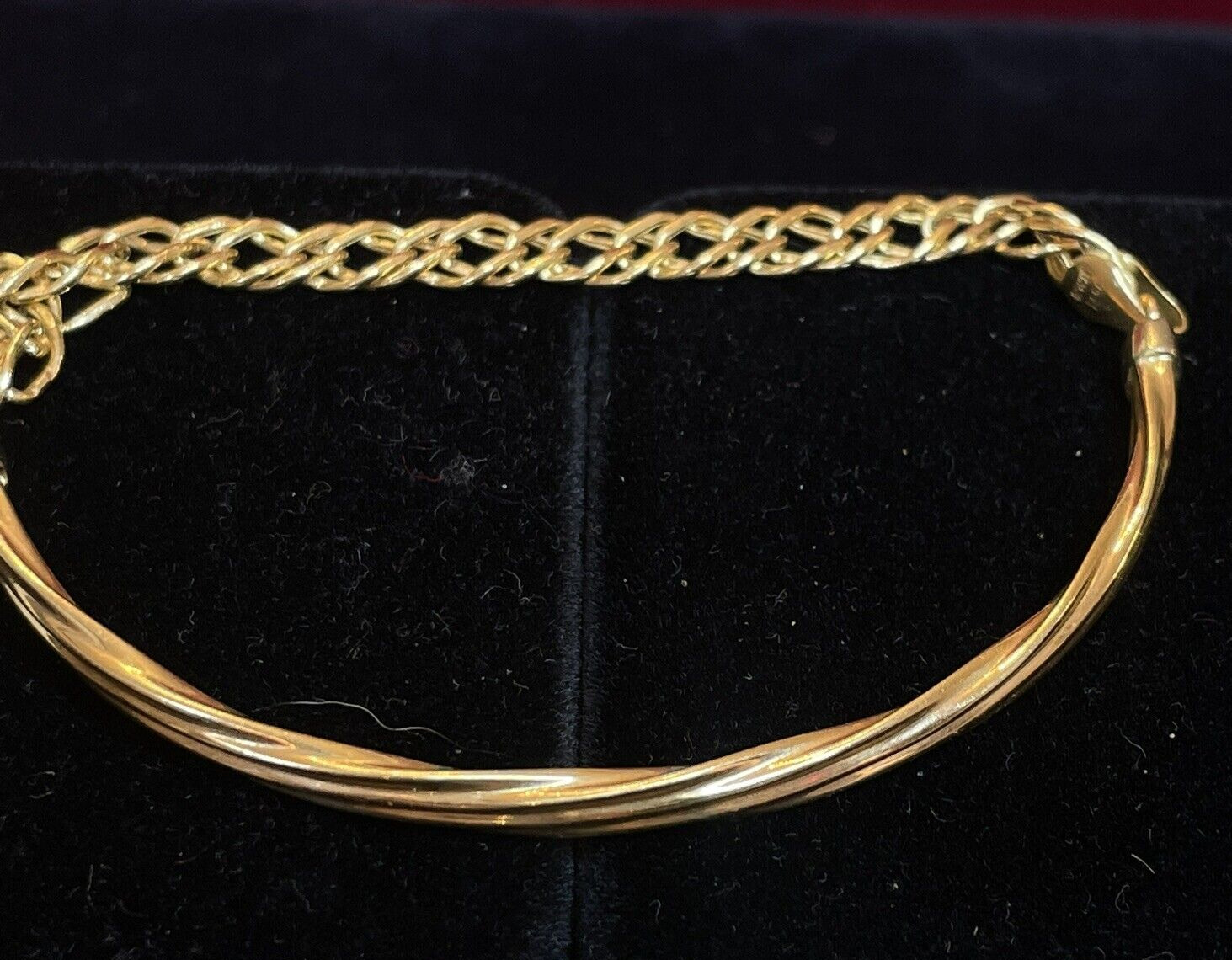 VINTAGE ESTATE 18K GOLD BRACELET DESIGNER SIGNED … - image 3