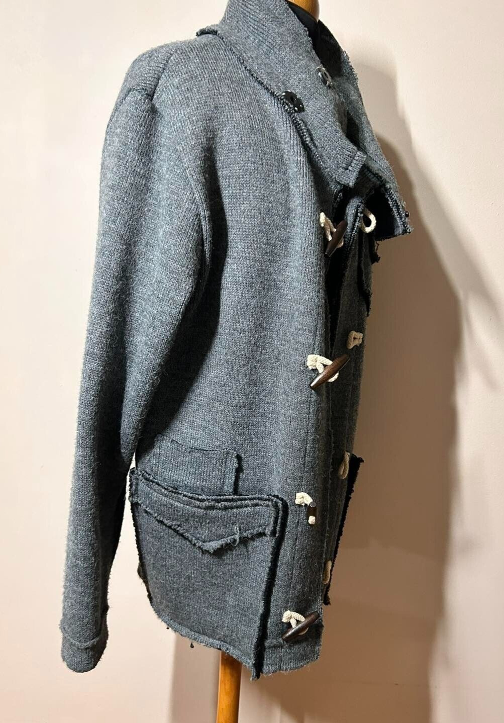 Woman Gray Jacket Dsquared2, Size L. - image 3