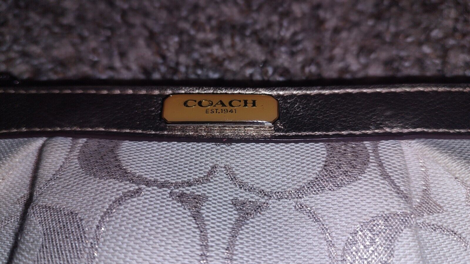 Coach Clutch Wristlet Authentic - image 4