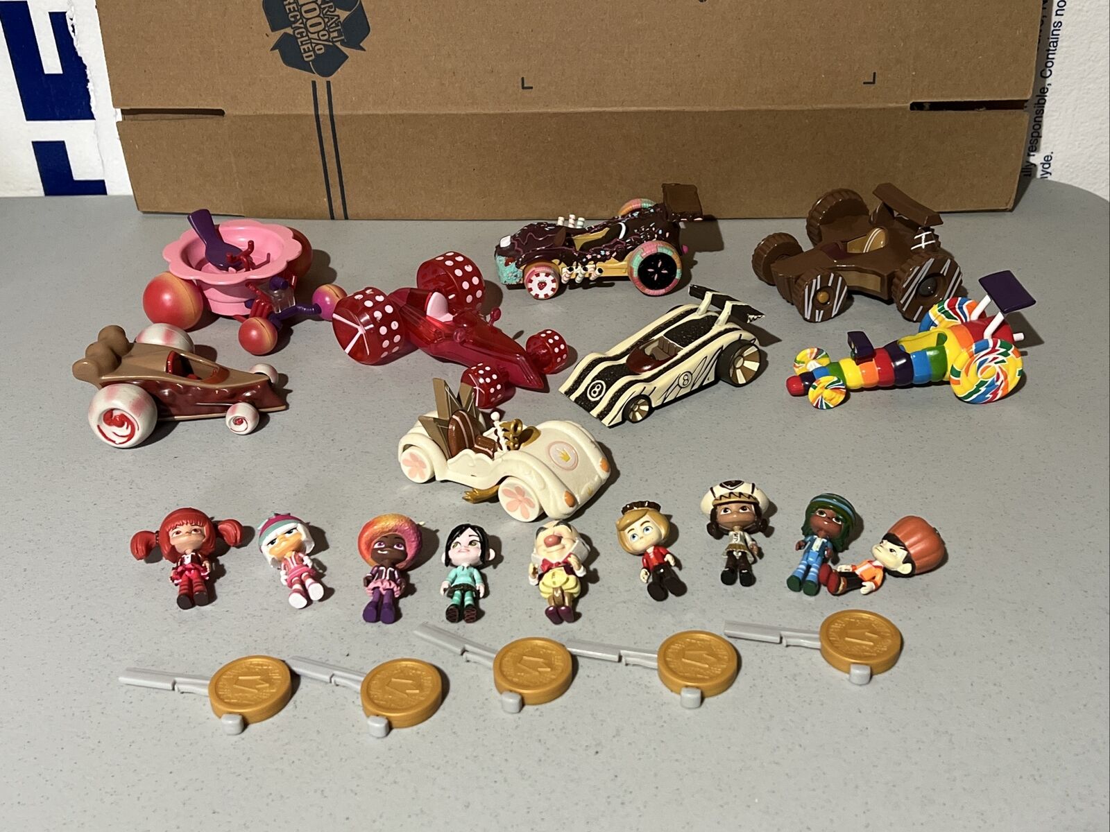 Wreck It Ralph Sugar Rush Race Cars