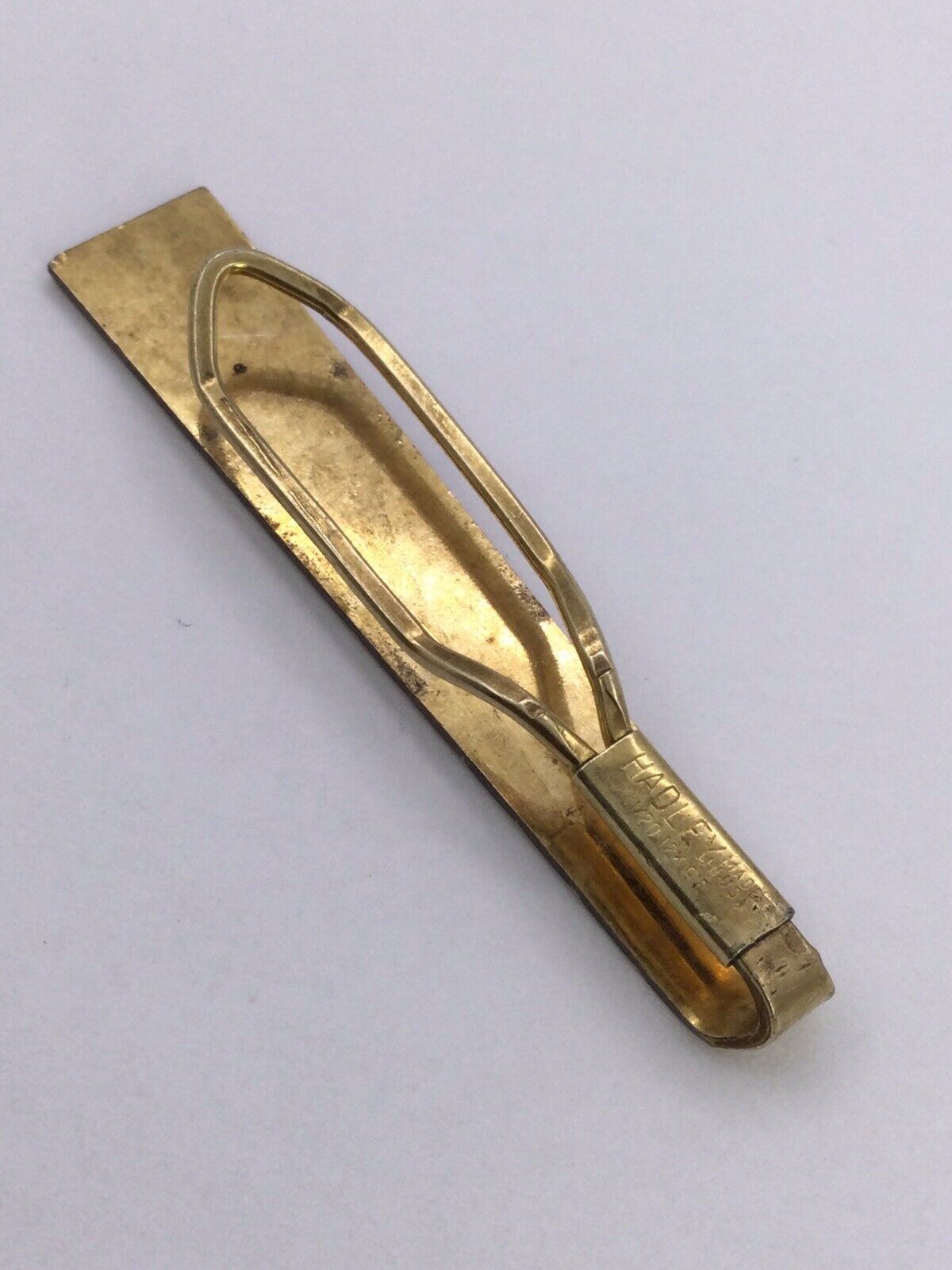 VTG - FANCY GOLD FILLED TIE CLIP (I1301) - image 6