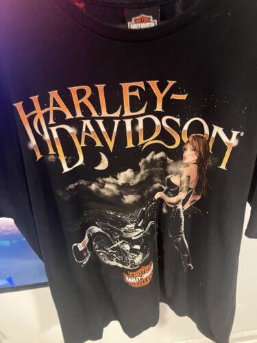 vtg harley davidson shirt - image 1