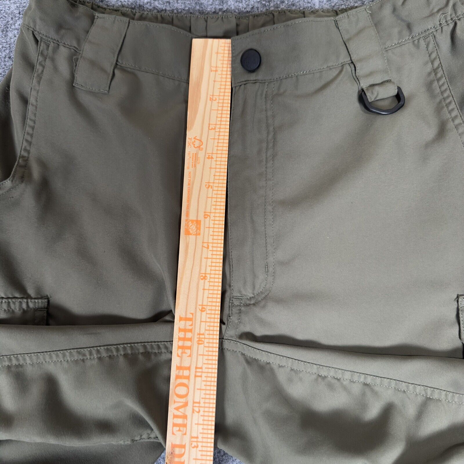 Boy Scouts of America Cargo Shorts Mens Small Gre… - image 7