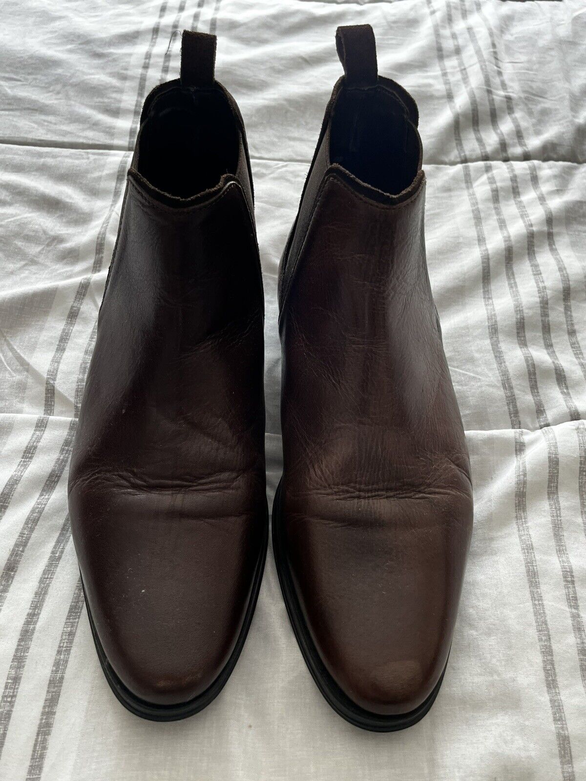 Men’s ASOS Brown Chelsea Boots US 12 UK 11 - image 2