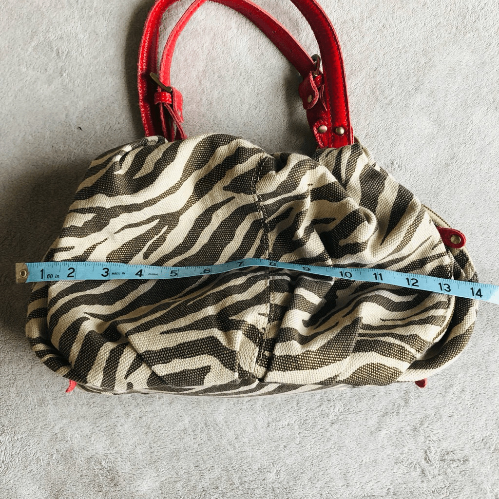 Harujuku Zebra Striped Zipper Bowling Bag Shoulde… - image 12