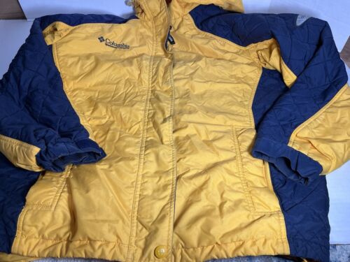 Columbia Yellow Winter Coat Women’s Size Large - image 1