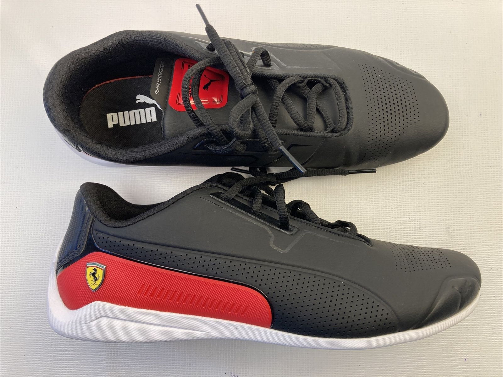 Puma Drift Cat Ultra Size 11 Ferrari Black/Red EUC - image 8