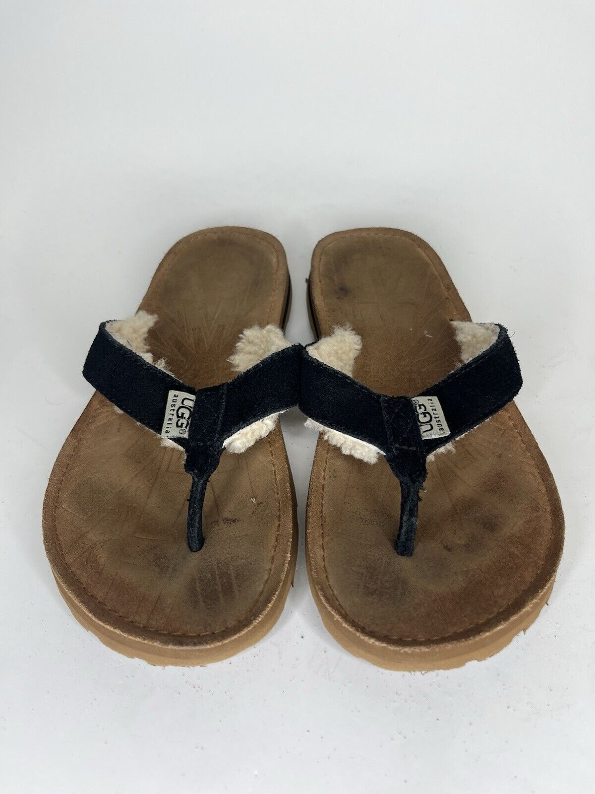 Ugg Australia Sandals Flip Flops Women Size 8W Bl… - image 5