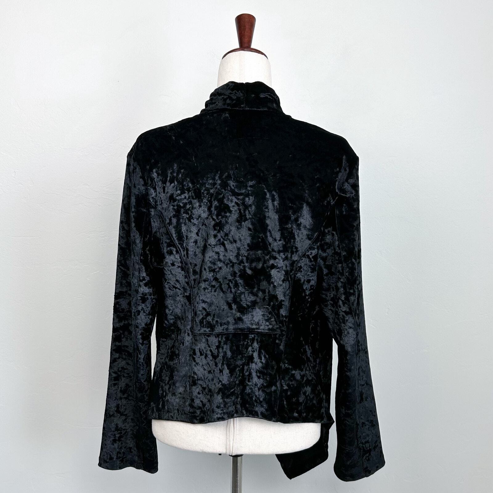 Anthropologie Blank NYC Moto Cowl Velvet Jacket - image 5