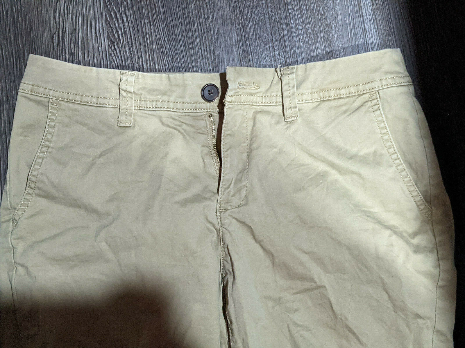 A NEW DAY Stretch Tan Khaki  Stretch Pants Jeggin… - image 3