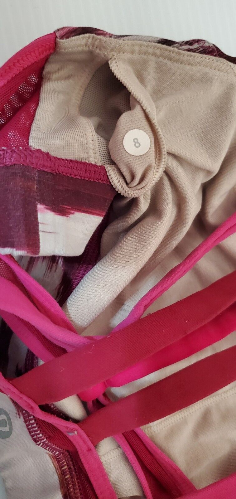 Lululemon Bra Size 8 Pink - image 4