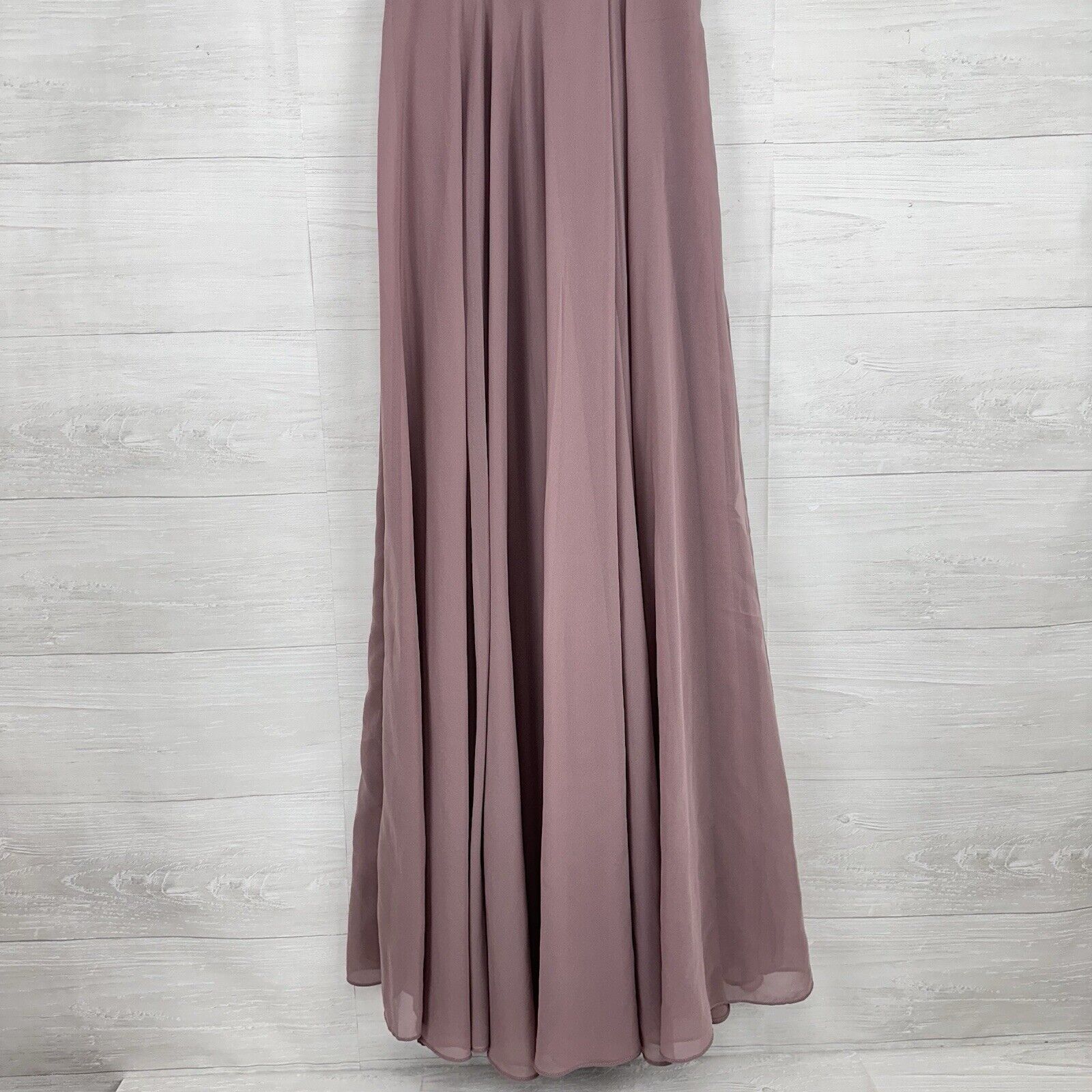 Anthropologie BHLDN Eva Bridesmaid Dress S Mauve … - image 5