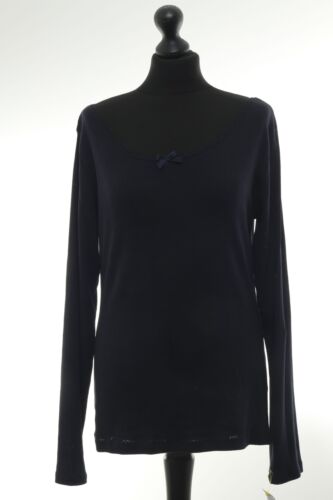 Gant Women Long Sleeve Longsleeve L Blue Dark Blue