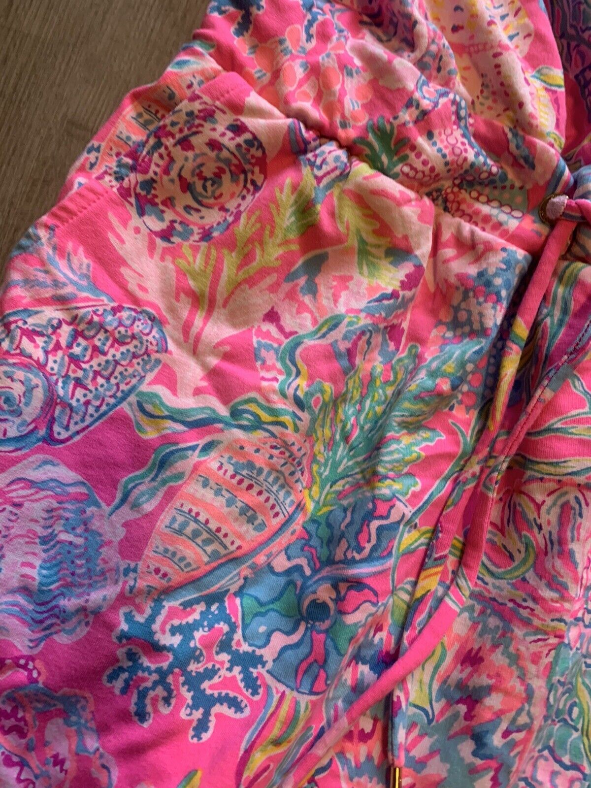 Lilly Pulitzer Size Med Dress Coverup Pink Isle S… - image 3