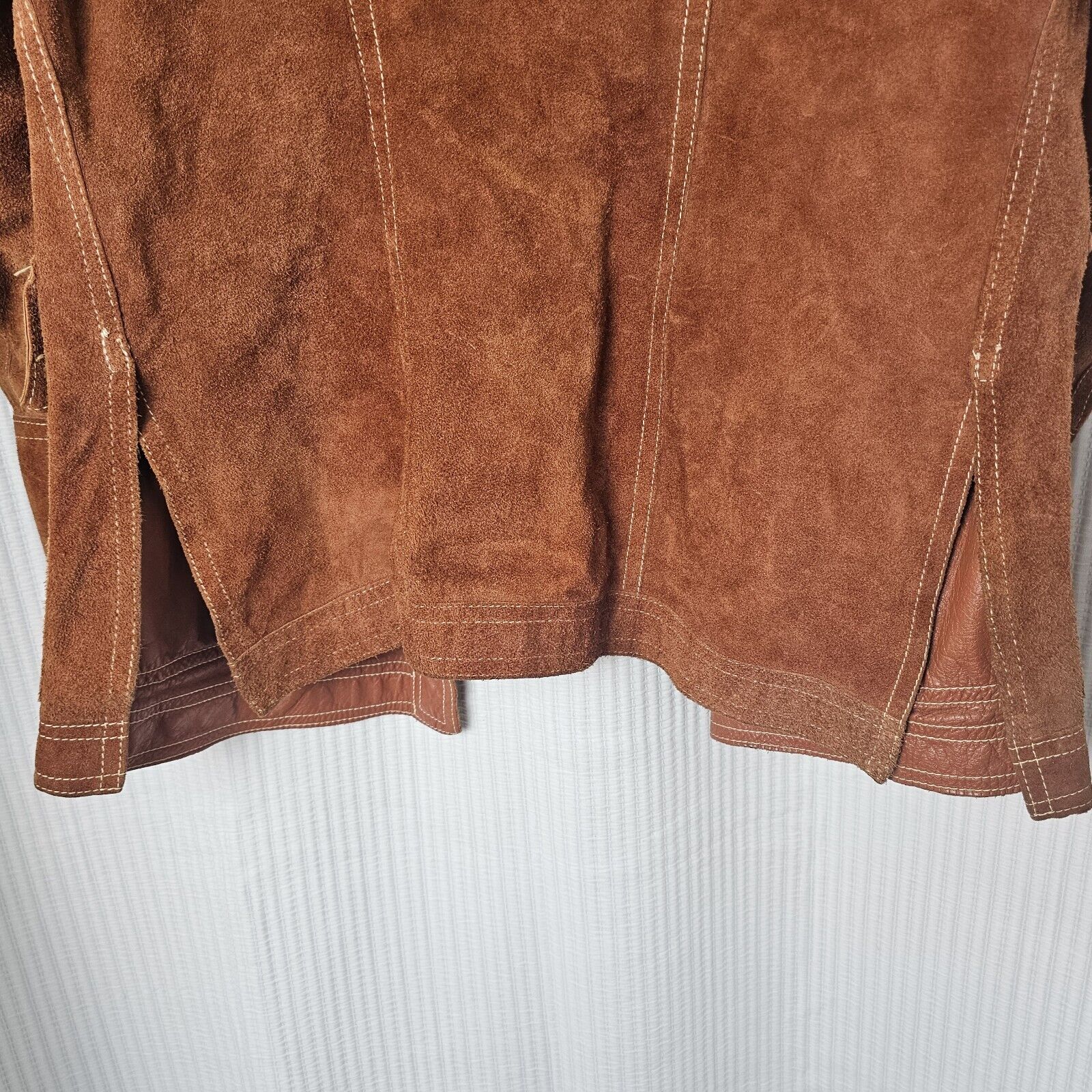 Vtg 50s 60s 70s  McGREGOR SUEDE LEATHER JACKET CA… - image 7