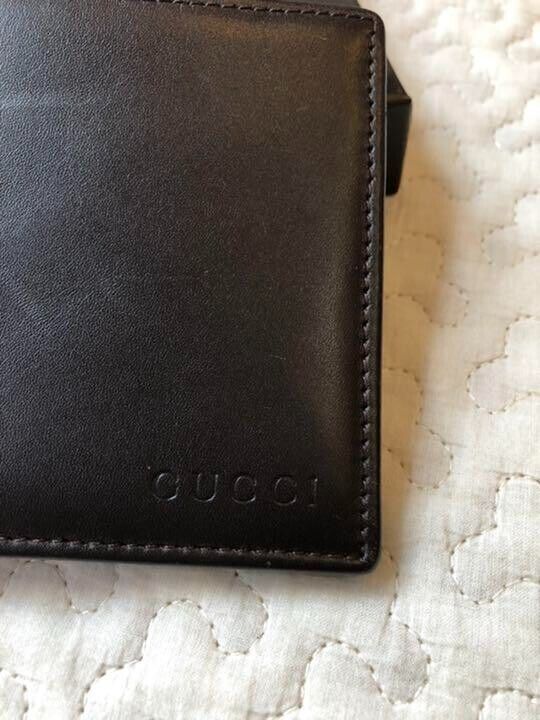 Authentic Gucci Vintage Bifold Bill Card Wallet B… - image 5