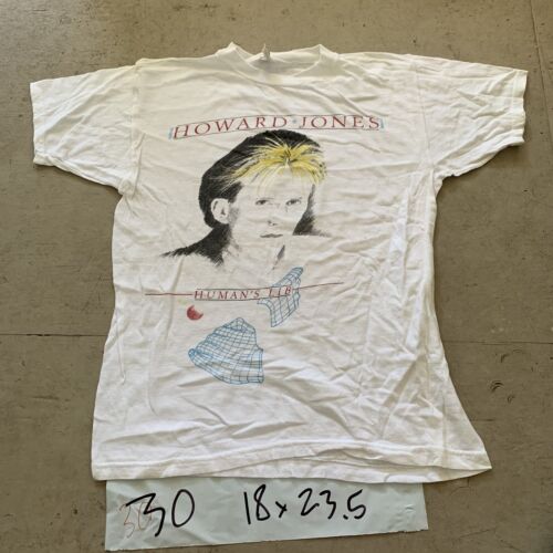 Vintage Howard Jones Humans Lib Original 80s T Sh… - image 1