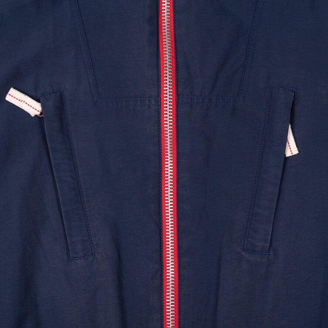 Tommy Hilfiger Blue Red Nylon Parka Jacket With H… - image 4