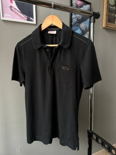 Prada Vintage Deluxe Polos Mens Black Tab Mens Sm… - image 1