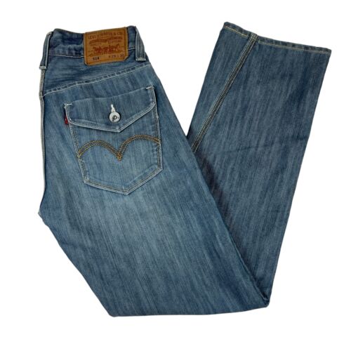 Levi's 514 Jeans Mens 29x30 Slim Straight Origina… - image 1