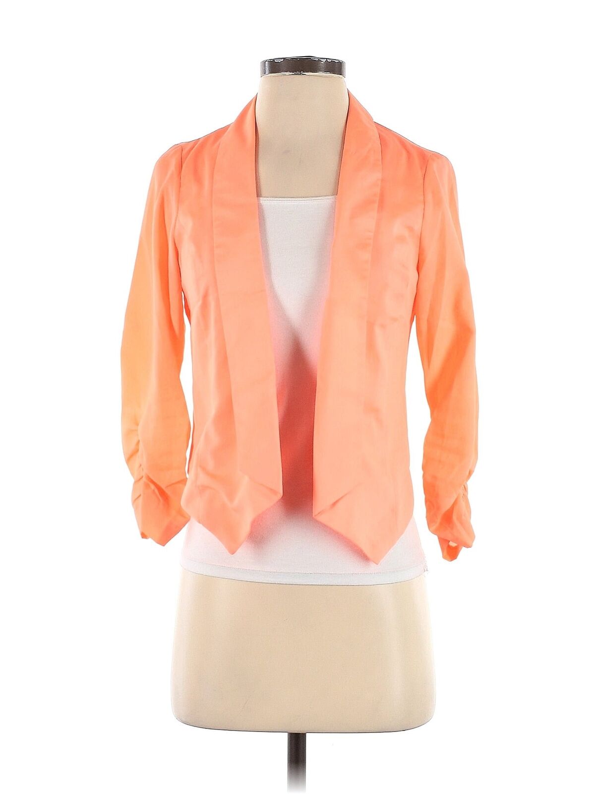 Charlotte Russe Women Orange Blazer S - image 1