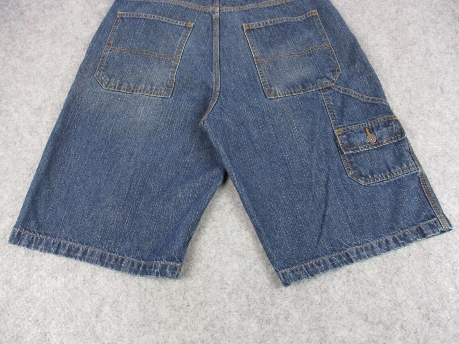 Anchor Blue Shorts Mens 32 Blue Baggy Carpenter D… - image 10