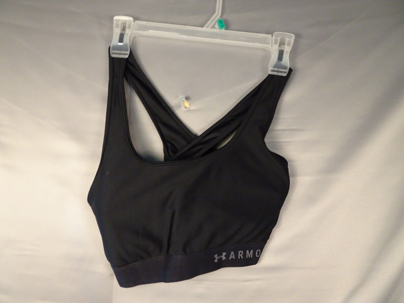 Under Armour Bra Womens XL Black Compression Pull… - image 1