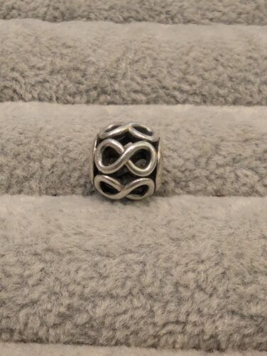 925 Silver Infinity Sign Pandora ALE Pendant, Char