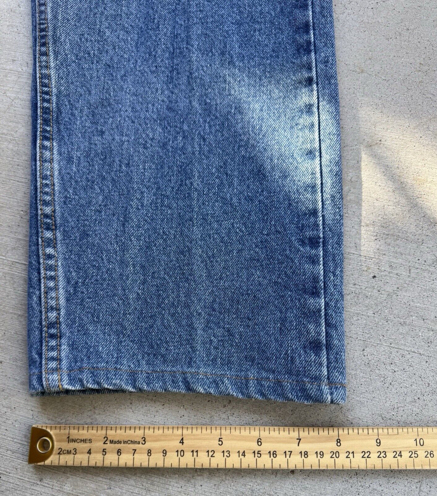 Vintage Levi’s Jeans Men’s 31x28 Blue 565 Baggy L… - image 14