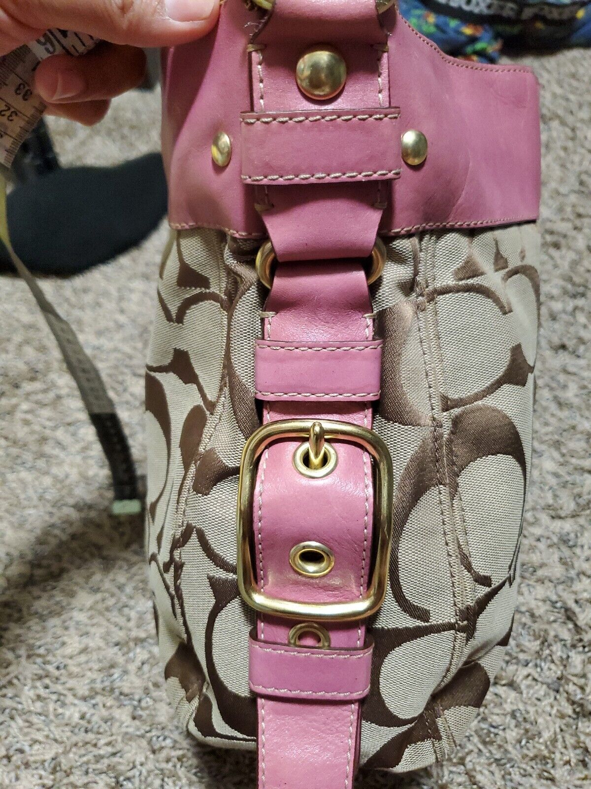 Vintage Coach Barbie pink handbag - image 9