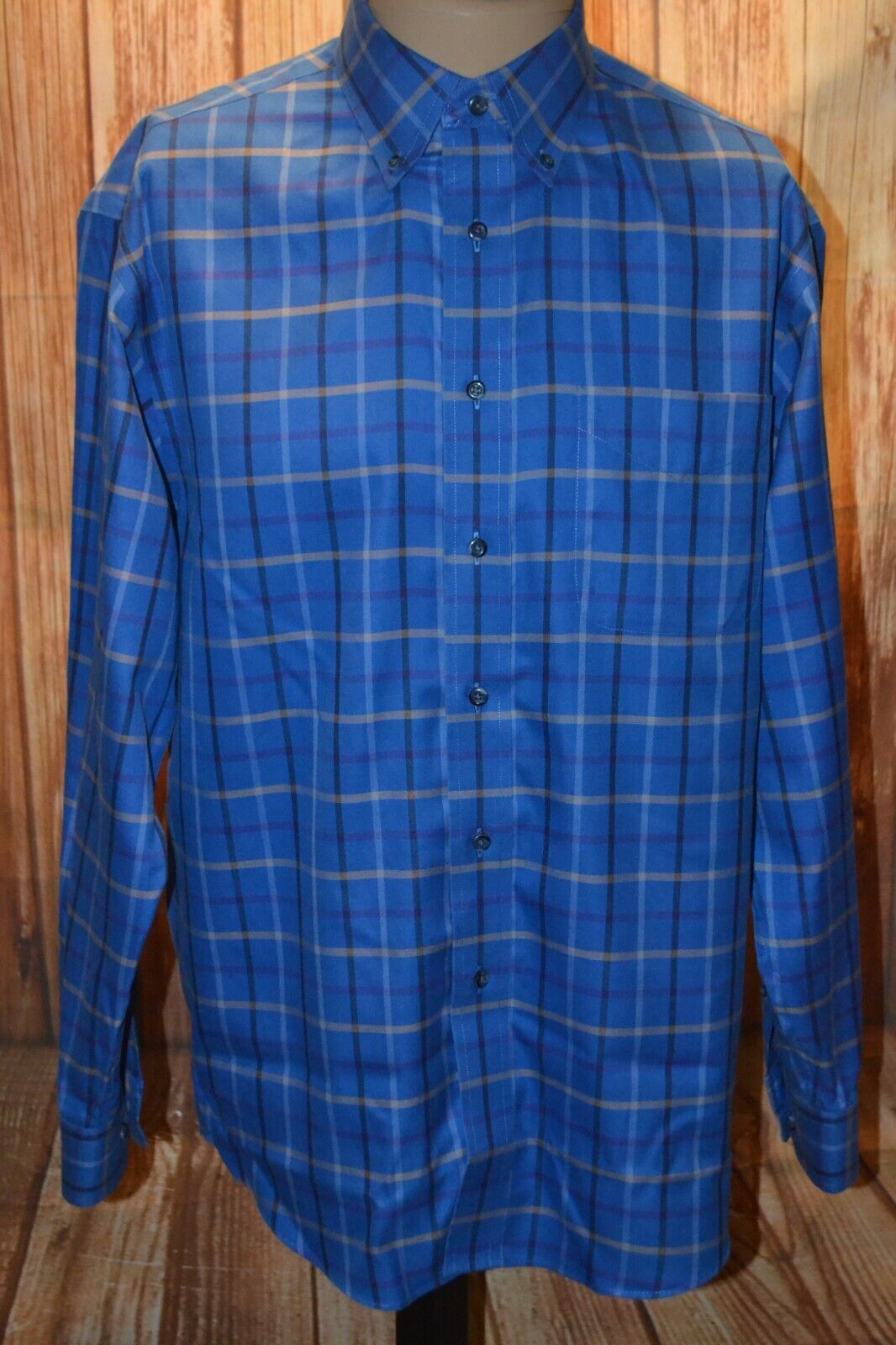 Jos A Bank Men Check Button Down Long Sleeve Dres… - image 15