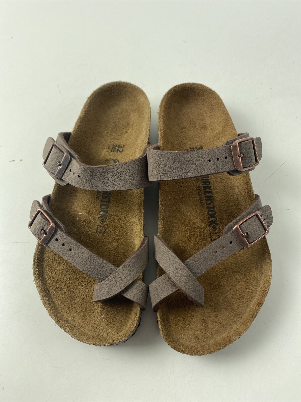 Birkenstock MAYARI Mocca Birko-Flor Buckled Slide… - image 6