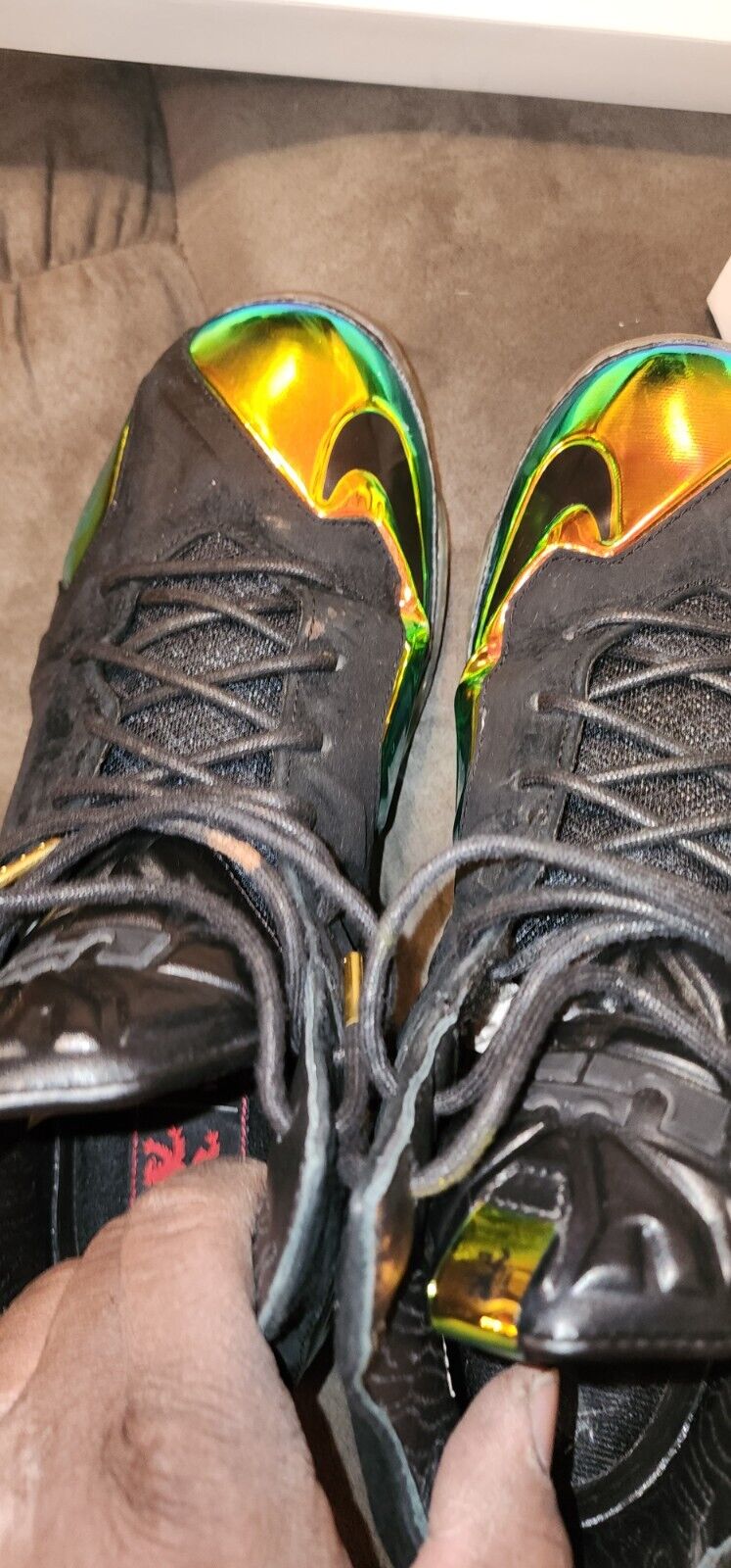 Size 9 - Nike LeBron 11 EXT QS Kings Crown - image 2