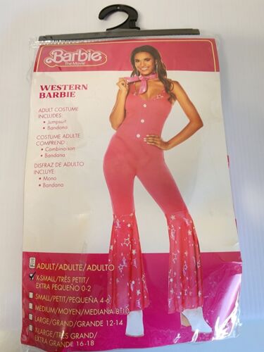 Barbie Movie Adult Western Barbie Costume | XS 0-2