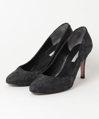 Seven Twelve Thirty Pumps 24.5Cm Black Women's KQe