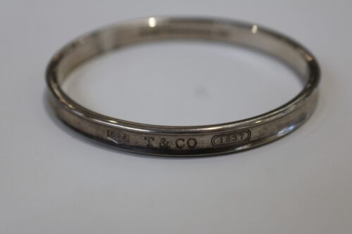 tiffany and co sterling silver bangle bracelet - image 1