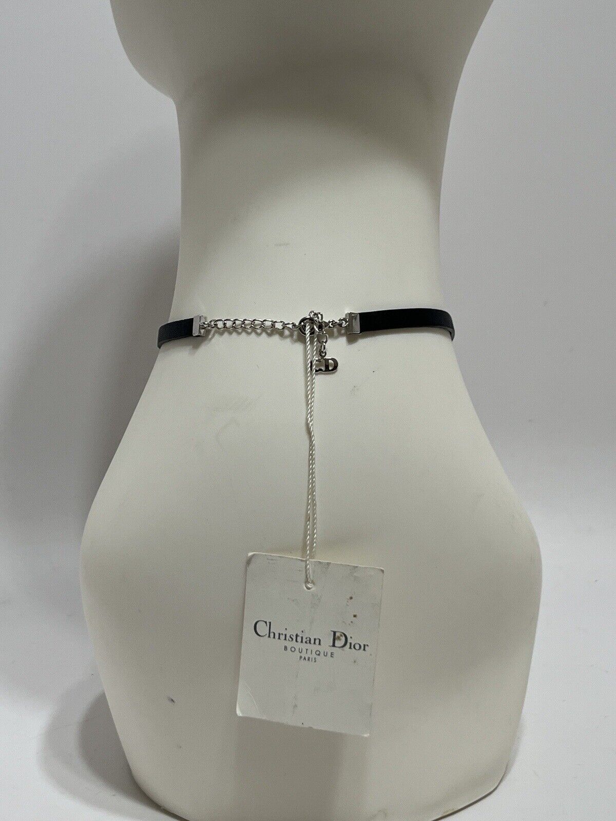 Vtg CHRISTIAN DIOR BY JOHN GALLIANO BLACK LEATHER… - image 4