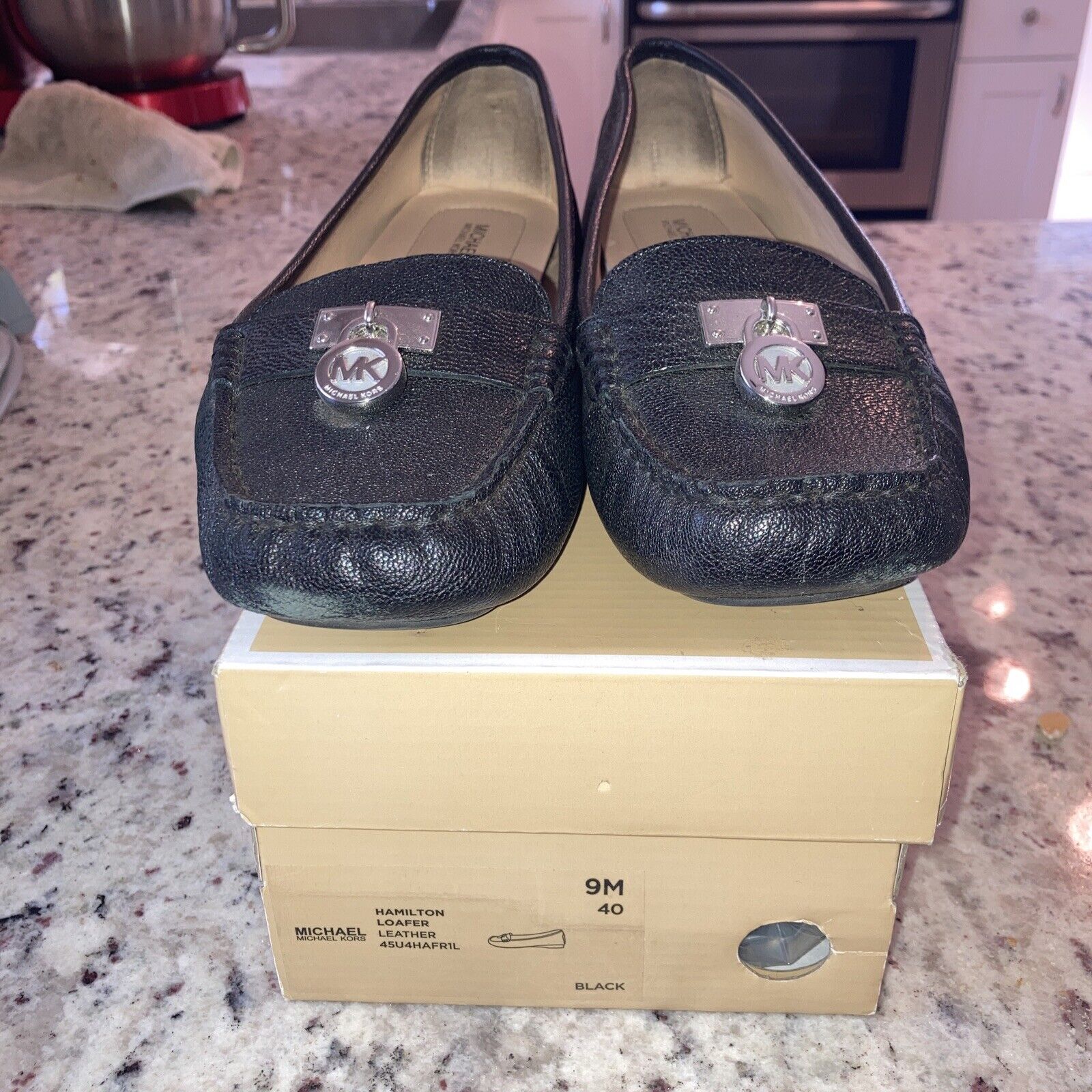 Michael Kors Womens shoeHamilton Loafer. size 9. … - image 2